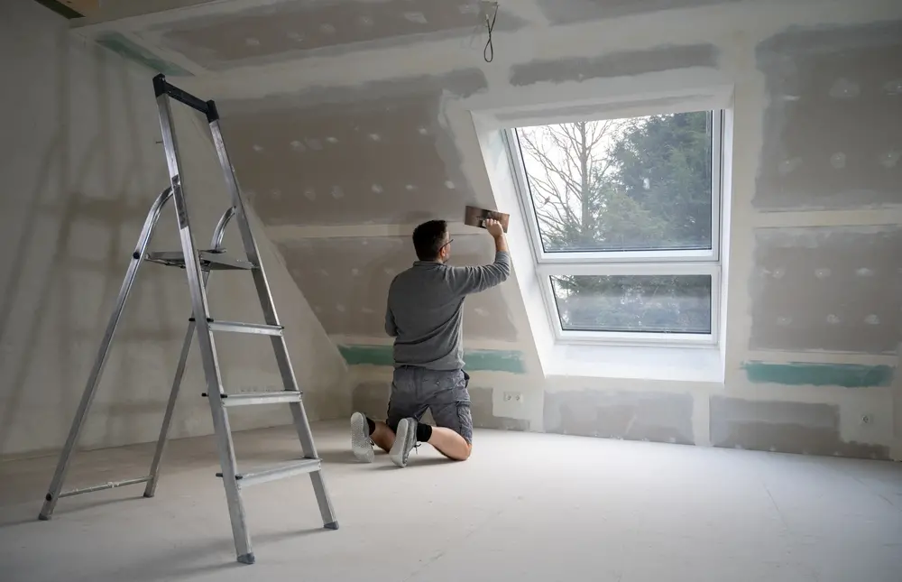 Recent plastering work 2